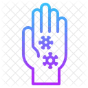 Virus Hand  Icon
