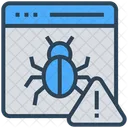 Cyber Crime Virus Icon