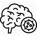 Virus Neurology Brain Infection Icon