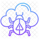 Virus Malware Cloud Storage Icon