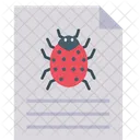 Malware Virus Bug Icône