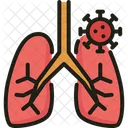 Lung Infection Covid Virus アイコン