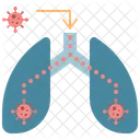Lung Virus Disease Icon