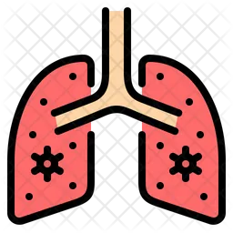 Virus In Lungs  Icon