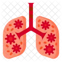 Infect Lungs Covid Icon