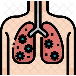 Virus In Lungs  Icon