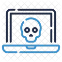 Ciberseguridad Advertencia Icono Icono
