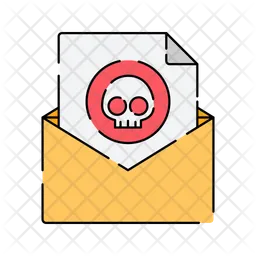 Virus mail  Icon