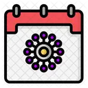 Virus Month  Icon