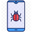 Virus Moveis Bug Aplicativo Movel Ícone