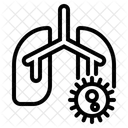 Anatomia Coronavirus Covid Ícone