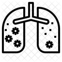 Pneumonia Anatomia Pulmao Ícone