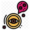 Virus ocular  Icono