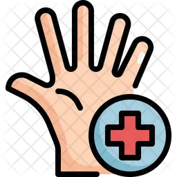 Virus On Hand  Icon