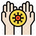 Hand Hands Virus Icon