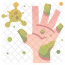 Hand Disease Health Icon