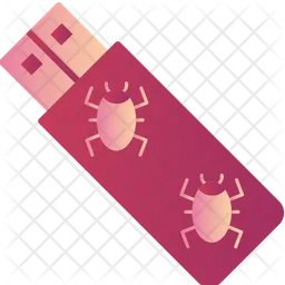 Pendrive de virus  Icono