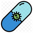 Antivirus Capsule Covid Icon