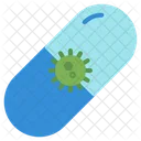Antivirus Capsule Covid Icon