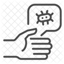 Propagation du virus  Icône