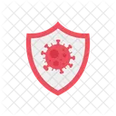 Virus Protected Covid Shield Coronavirus Icon