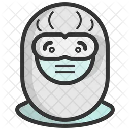 Virus protection suit  Icon