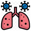 Virus pulmonar  Icono