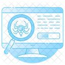 Malware Scanner Virus Detector Bug Tracker Icon