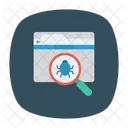 Virus Scan Scan Bug Icon