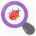 Bug Virus Scan Icon
