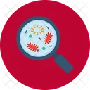 Virus Scanning Germs Research Microbial Icon