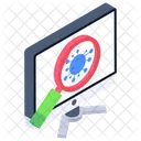 Virus Search Bacteria Search Bacteria Exploration Icon