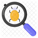 Bug Search Virus Search Bug Tracking Icon
