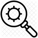Scan Virus Lense Icon
