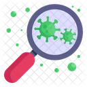 Virus Search Find Virus Infection Icon