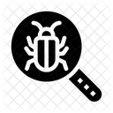 Virus Search Threat Icon