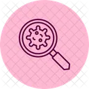 Virus Searching Search Icon