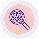 Virus Searching Search Icon