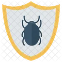 Virus Shield Security Icon