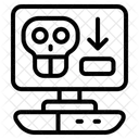 Virus senden  Symbol