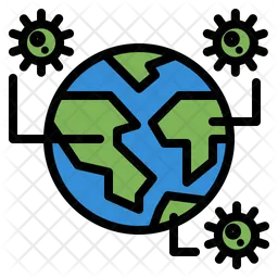 Virus Spread In World  Icon