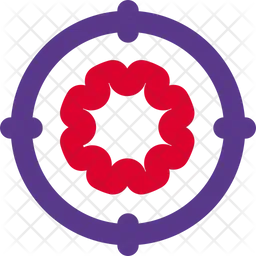 Virus Target  Icon