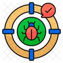 Virus Target Virus Aim Virus Goal Icon