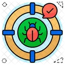 Virus Target Virus Aim Virus Goal Icon