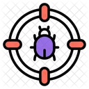 Virus Target Virus Goal Virus Aim 아이콘