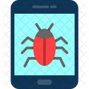 Virus Del Telefono Error Movil Movil Icono