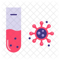 Virus test negative  Icon