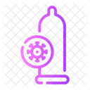 Virus Transmission Healthcare And Medical Condom Icon