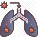 Transmission Lungs Virus Icon