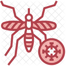 Vírus transmitido por mosquito  Ícone